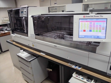 自動染色装置、自動封入装置 25 sensyoku